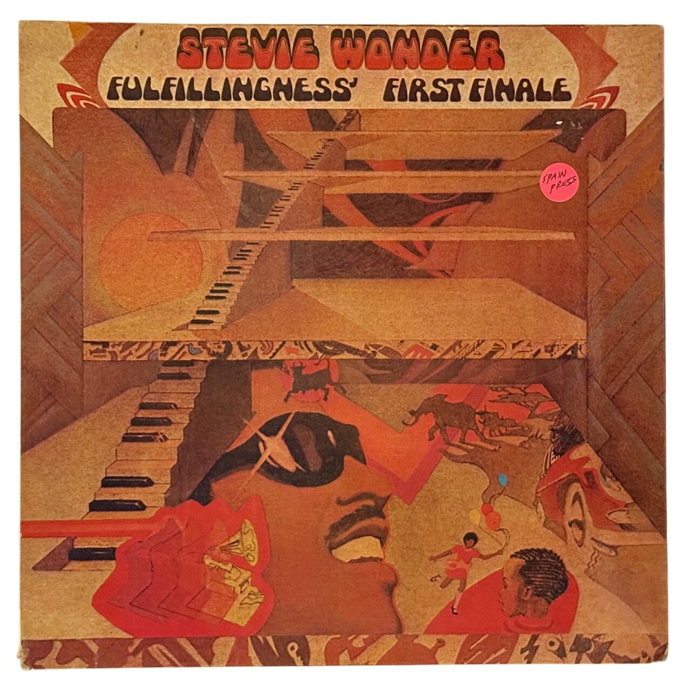 Stevie Wonder - Fulfillingness First Finale | 1974 Vinyl LP | Spain Press Motown